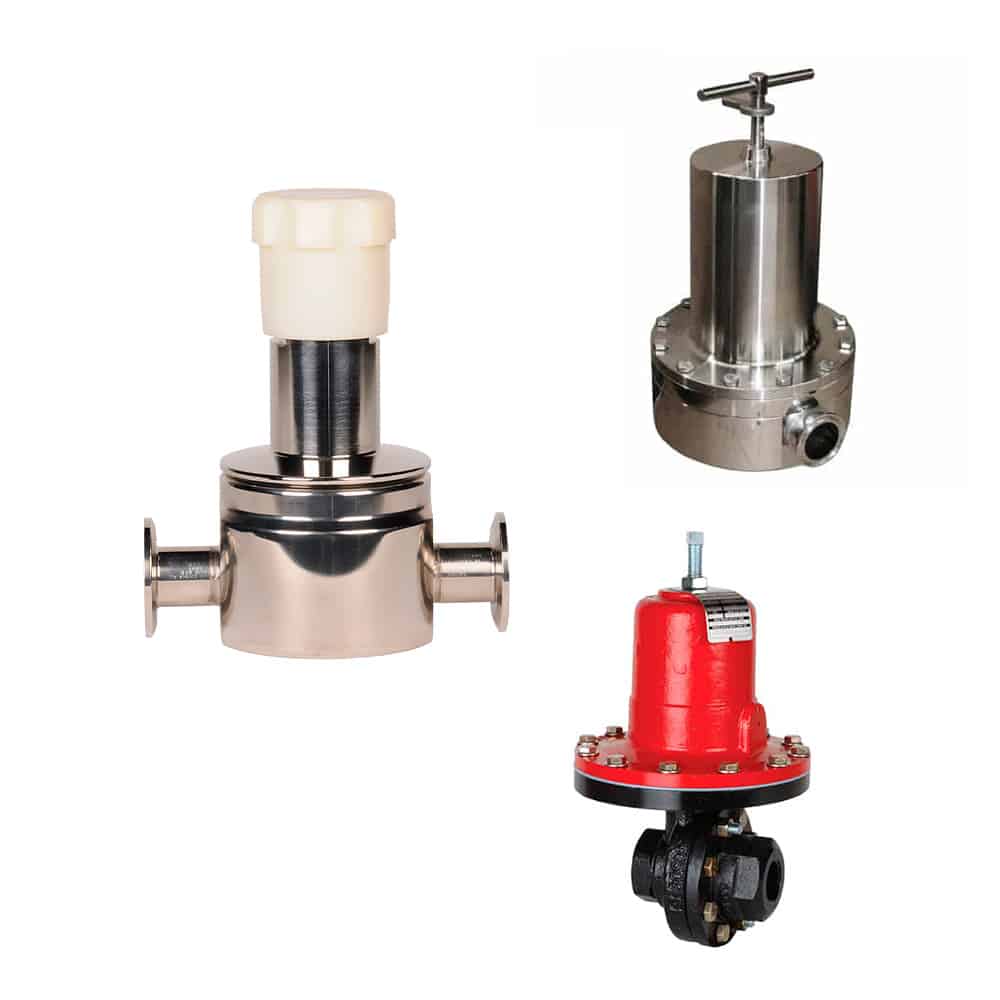 Pressure reducing valves