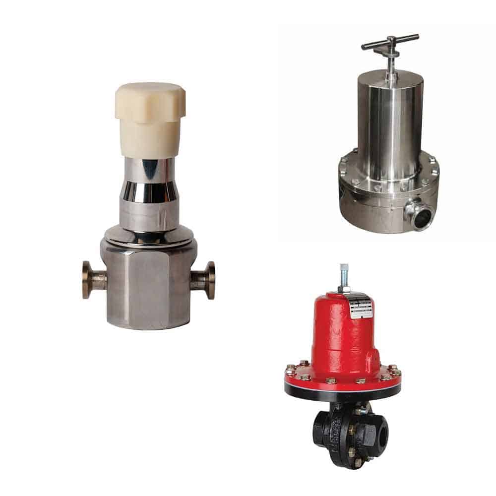 Pressure holding valves