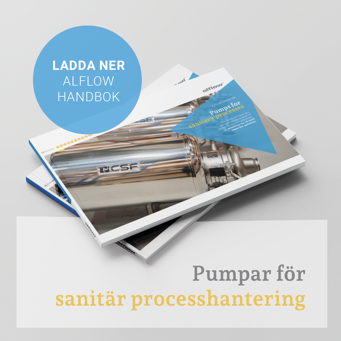 Pumps for sanitary process handling