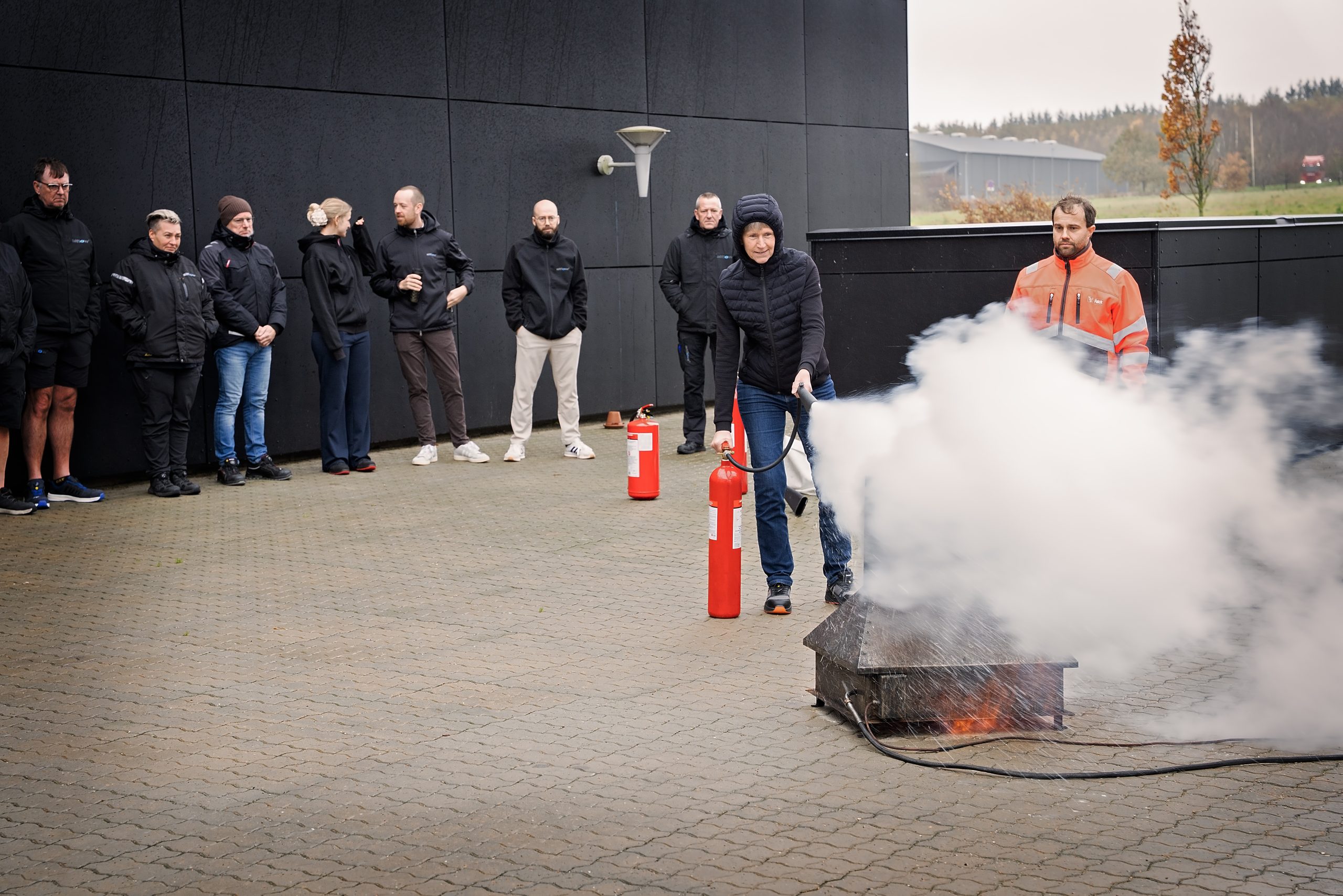 Brandslukningskursus